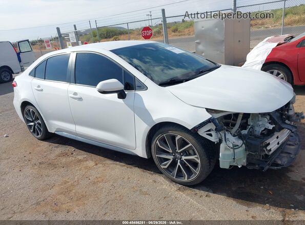 5YFS4RCE0LP027900 2020 TOYOTA COROLLA White Vista interior trasera