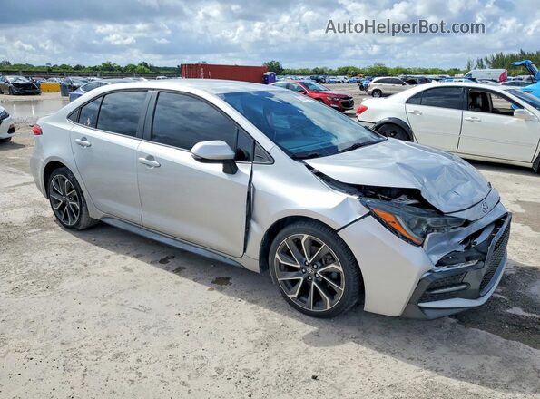 5YFS4RCE0LP043949 2020 TOYOTA COROLLA Silver 