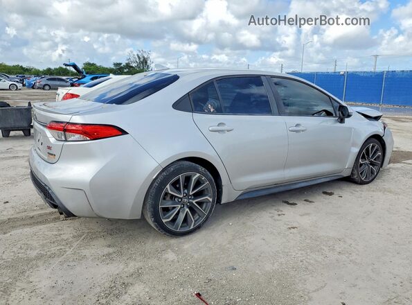 5YFS4RCE0LP043949 2020 TOYOTA COROLLA Silver 