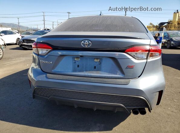 5YFS4RCE0LP048410 2020 TOYOTA COROLLA Gray Հետևի տեսք
