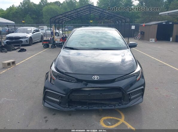 5YFS4RCE1LP007378 2020 TOYOTA COROLLA Black Vista del cuadro de instrumentos