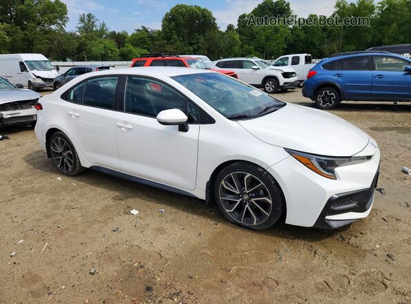 5YFS4RCE2LP050241 2020 TOYOTA COROLLA White Передня права чверть