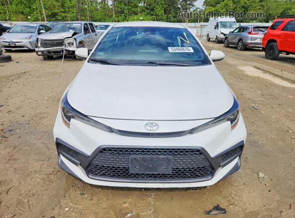 5YFS4RCE2LP050241 2020 TOYOTA COROLLA White Вид спереду