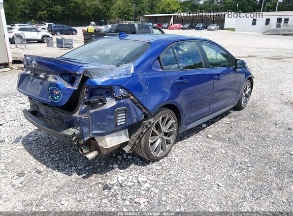 5YFS4RCE2LP051471 2020 TOYOTA COROLLA Blue Trasero derecho