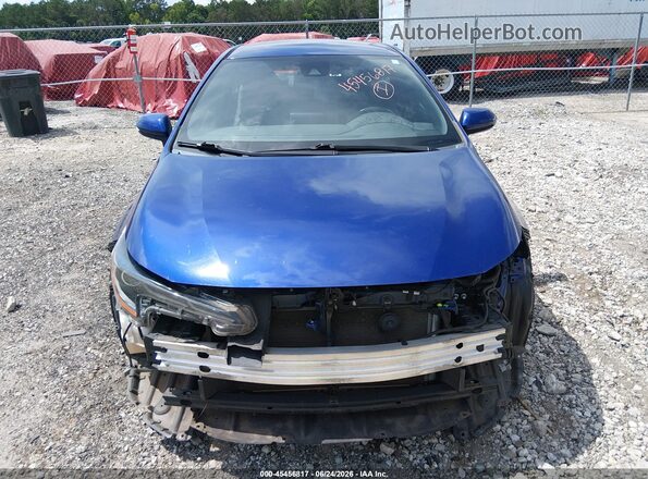 5YFS4RCE2LP051471 2020 TOYOTA COROLLA Blue Vista interior trasera