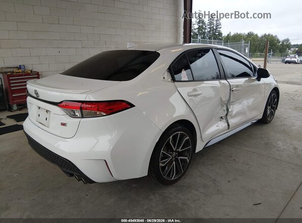 5YFS4RCE4LP035708 2020 TOYOTA COROLLA Белый Задняя правая четверть