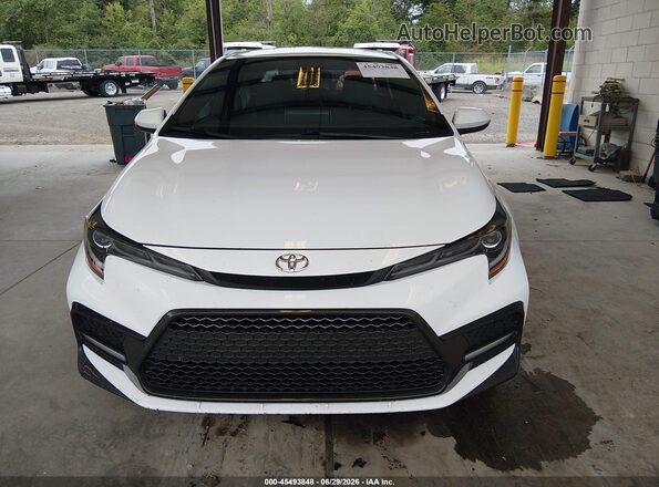 5YFS4RCE4LP035708 2020 TOYOTA COROLLA Белый Вид щитка приборов