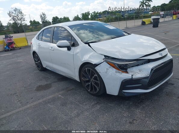 5YFS4RCE4LP036423 2020 TOYOTA COROLLA White Դիմացի տեսք