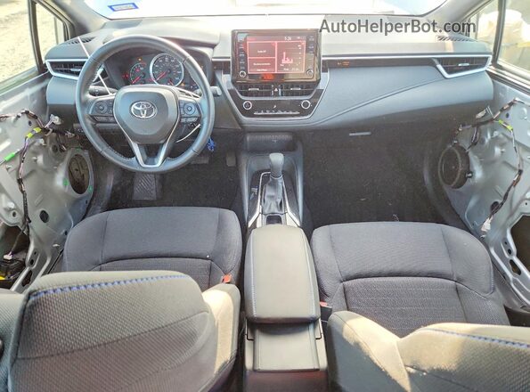 5YFS4RCE4LP045008 2020 TOYOTA COROLLA Silver Dashboard view