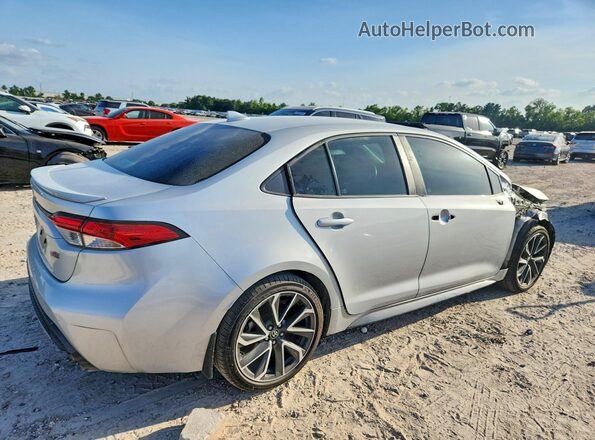 5YFS4RCE4LP045008 2020 TOYOTA COROLLA Silver Rear right