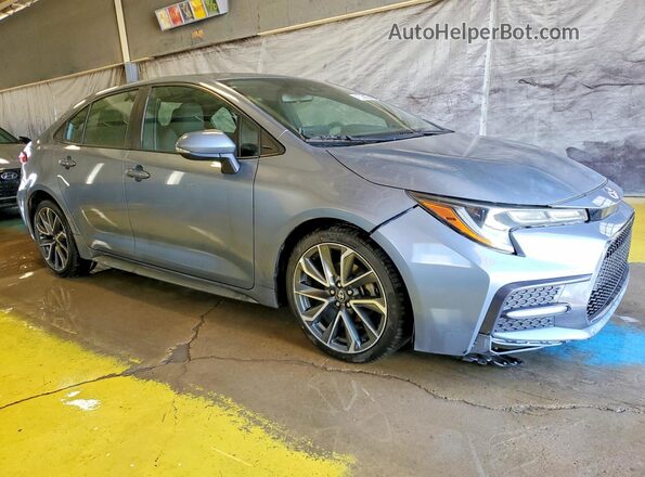 5YFS4RCE6LP022278 2020 TOYOTA COROLLA Gray Front right