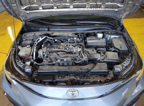 5YFS4RCE6LP022278 2020 TOYOTA COROLLA Gray Rear interior view