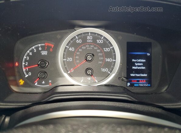 5YFS4RCE6LP022278 2020 TOYOTA COROLLA Gray 