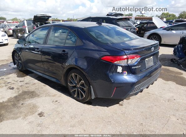5YFS4RCE6LP043003 2020 TOYOTA COROLLA Blue Trasero izquierdo