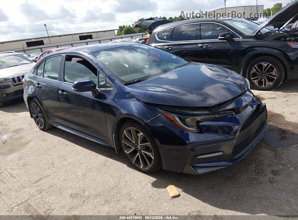 5YFS4RCE6LP043003 2020 TOYOTA COROLLA Blue Vista interior trasera