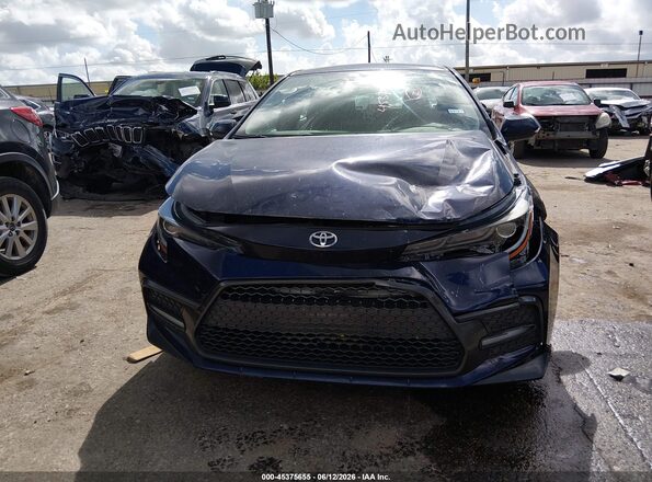 5YFS4RCE6LP043003 2020 TOYOTA COROLLA Blue Vista del cuadro de instrumentos