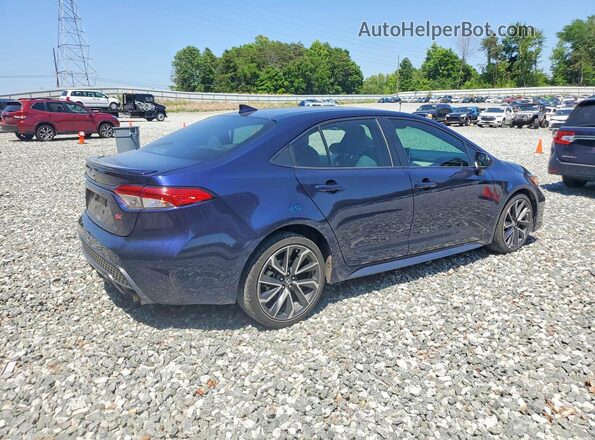 5YFS4RCE8LP042953 2020 TOYOTA COROLLA Blue Tył prawy