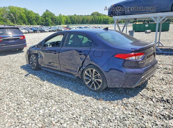 5YFS4RCE8LP042953 2020 TOYOTA COROLLA Blue Tył lewy