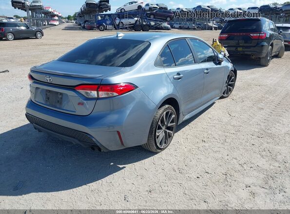 5YFS4RCE8LP046517 2020 TOYOTA COROLLA Blue Tył prawy