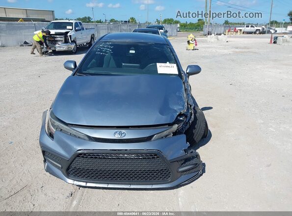5YFS4RCE8LP046517 2020 TOYOTA COROLLA Blue Widok wnętrza z tyłu