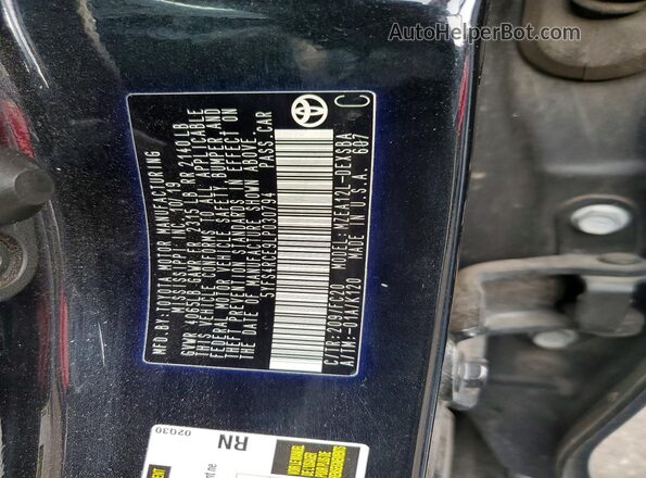 5YFS4RCE9LP030794 2020 TOYOTA COROLLA Черный Вид подкапотного пространства