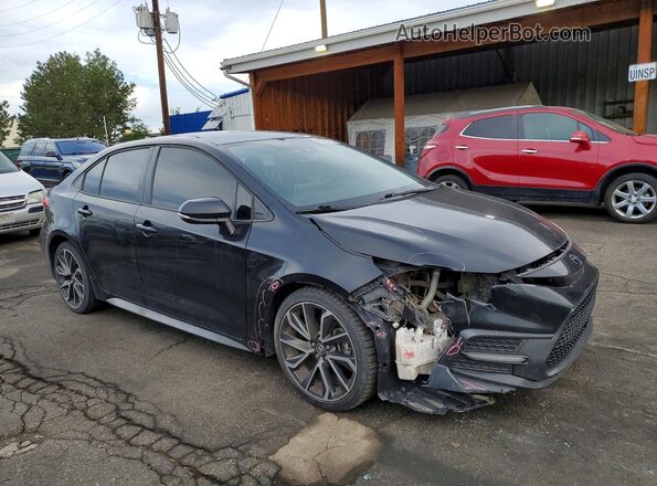 5YFS4RCE9LP030794 2020 TOYOTA COROLLA Черный Передняя правая четверть