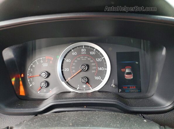 5YFS4RCE9LP030794 2020 TOYOTA COROLLA Черный Вид щитка приборов