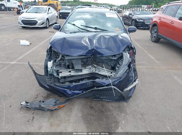 5YFS4RCEXLP038192 2020 TOYOTA COROLLA Blue Սարքավորումների վահանակի տեսք
