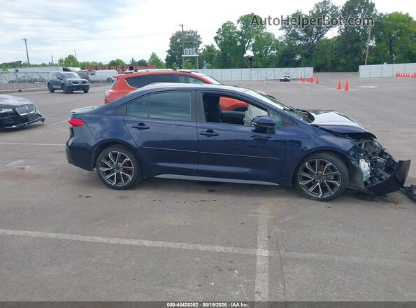 5YFS4RCEXLP038192 2020 TOYOTA COROLLA Blue Սալոնի հետևի տեսք