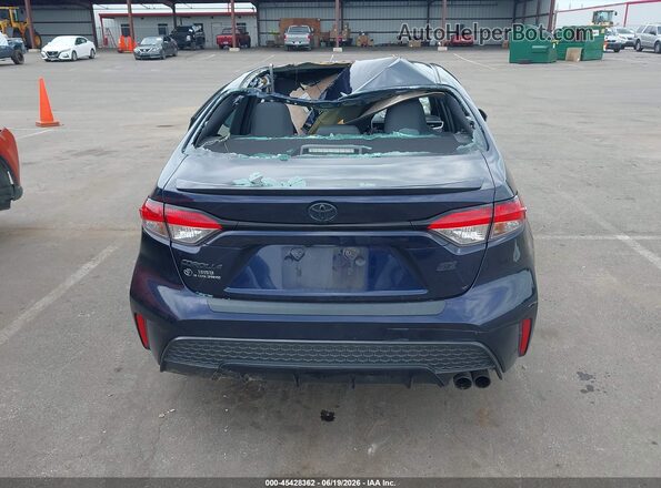 5YFS4RCEXLP038192 2020 TOYOTA COROLLA Blue 