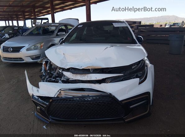 5YFT4MCE4MP095786 2021 TOYOTA COROLLA White Front view