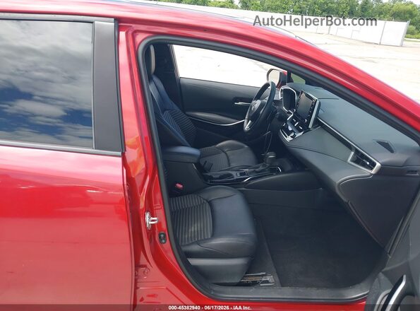 5YFT4MCE9MP097758 2021 TOYOTA COROLLA Red წინა სალონის ხედი