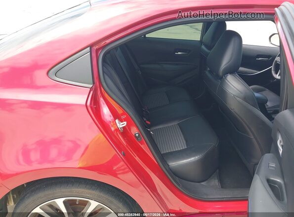 5YFT4MCE9MP097758 2021 TOYOTA COROLLA Red VIN კოდის სტიკერის ხედი