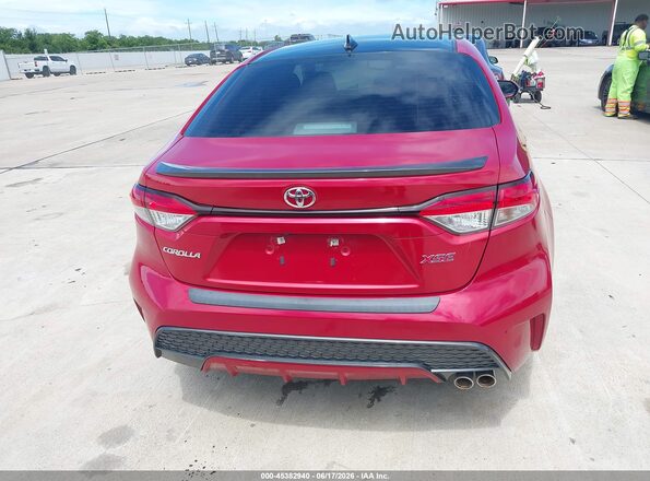 5YFT4MCE9MP097758 2021 TOYOTA COROLLA Red 