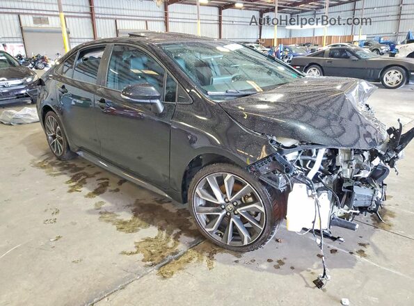 5YFT4MCEXMP073954 2021 TOYOTA COROLLA Black Передня права чверть