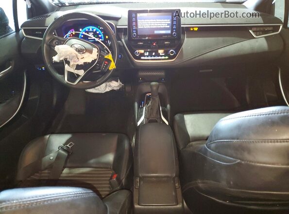 5YFT4MCEXMP073954 2021 TOYOTA COROLLA Black Вид панелі приладів