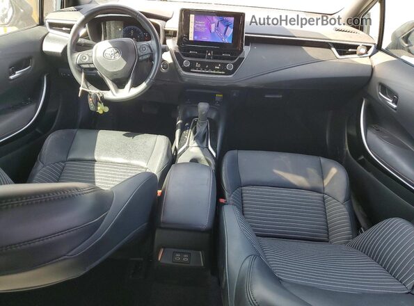 5YFT4MCEXRP179831 2024 TOYOTA COROLLA Синий Вид панели приборов