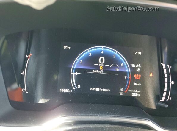 5YFT4MCEXRP179831 2024 TOYOTA COROLLA Синий Вид щитка приборов