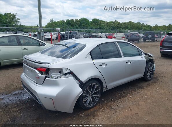 5YFT4RCE1LP015971 2020 TOYOTA COROLLA Silver Tył prawy
