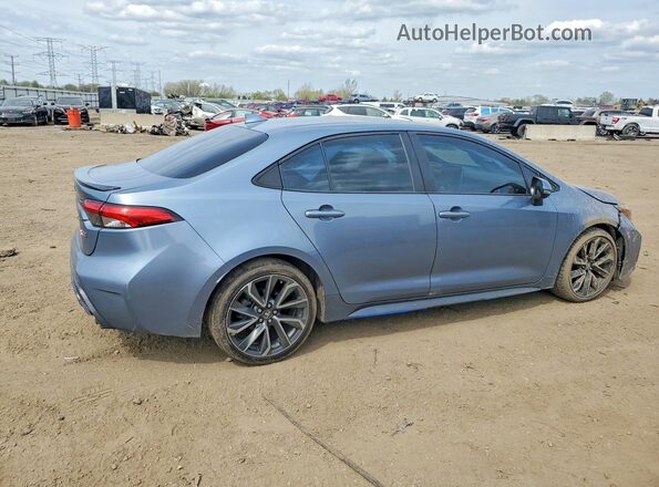 5YFT4RCE9LP004765 2020 TOYOTA COROLLA Blue უკანა მარჯვენა
