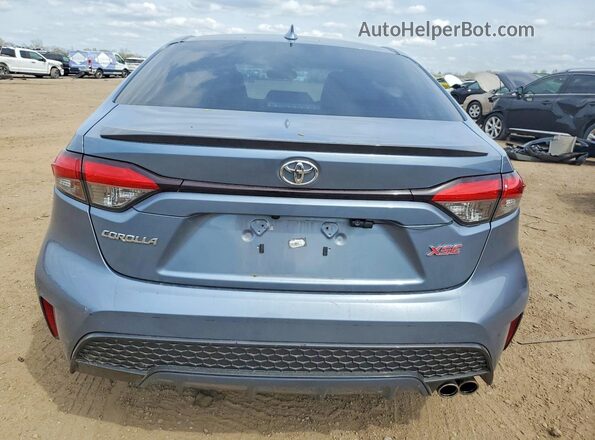 5YFT4RCE9LP004765 2020 TOYOTA COROLLA Blue უკანა ხედი