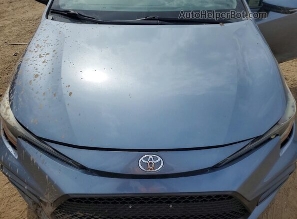 5YFT4RCE9LP004765 2020 TOYOTA COROLLA Blue უკანა სალონის ხედი
