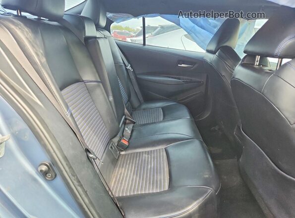 5YFT4RCE9LP004765 2020 TOYOTA COROLLA Blue უკანა სავარძლების ხედი
