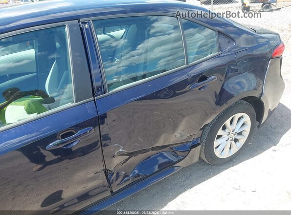5YFVPMAE3MP155141 2021 TOYOTA COROLLA Blue Вид спереду