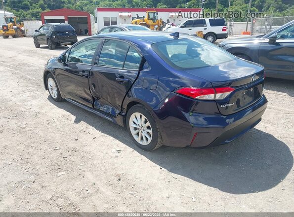 5YFVPMAE3MP155141 2021 TOYOTA COROLLA Blue Задня ліва чверть