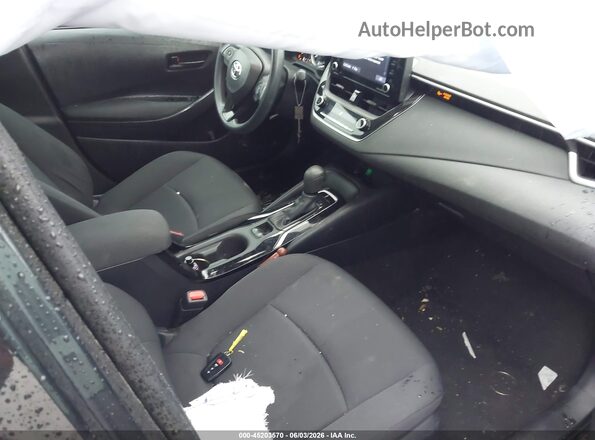 5YFVPMAE3NP320624 2022 TOYOTA COROLLA Black Սալոնի դիմացի տեսք