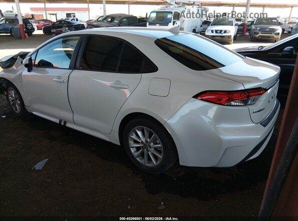 5YFVPMAE4MP169842 2021 TOYOTA COROLLA White Trasero izquierdo