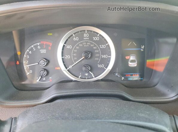 5YFVPMAE6MP211914 2021 TOYOTA COROLLA Blue Սարքավորումների վահանակի տեսք