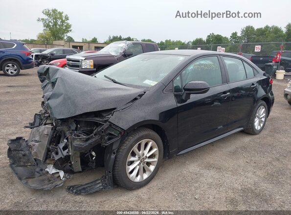 5YFVPRAE6LP084092 2020 TOYOTA COROLLA Black Առջևի ձախ երեք քառորդ տեսարան
