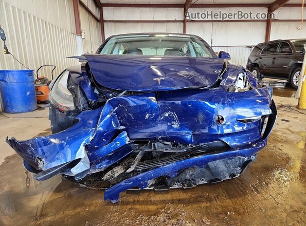 5YJ3E1EA0JF124780 2018 TESLA MODEL Blue 